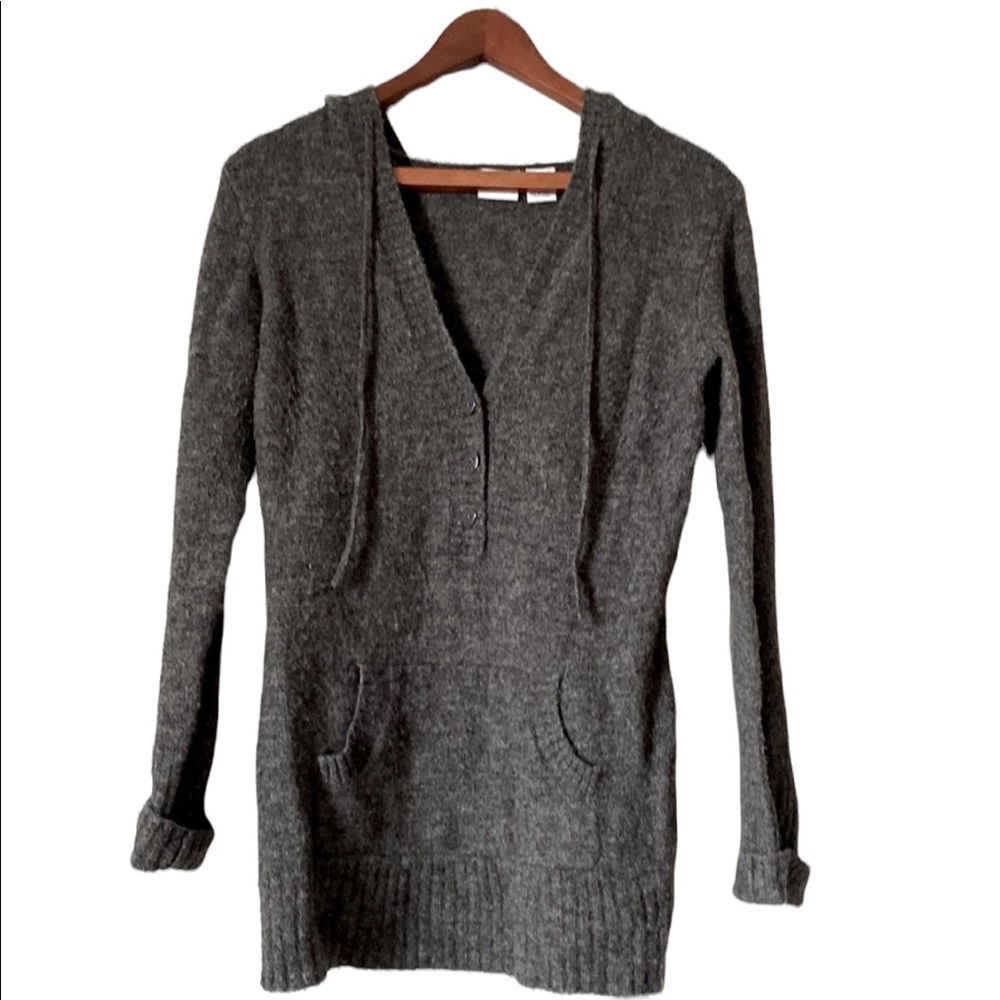 I Love Next Era Grey Hooded Sweater